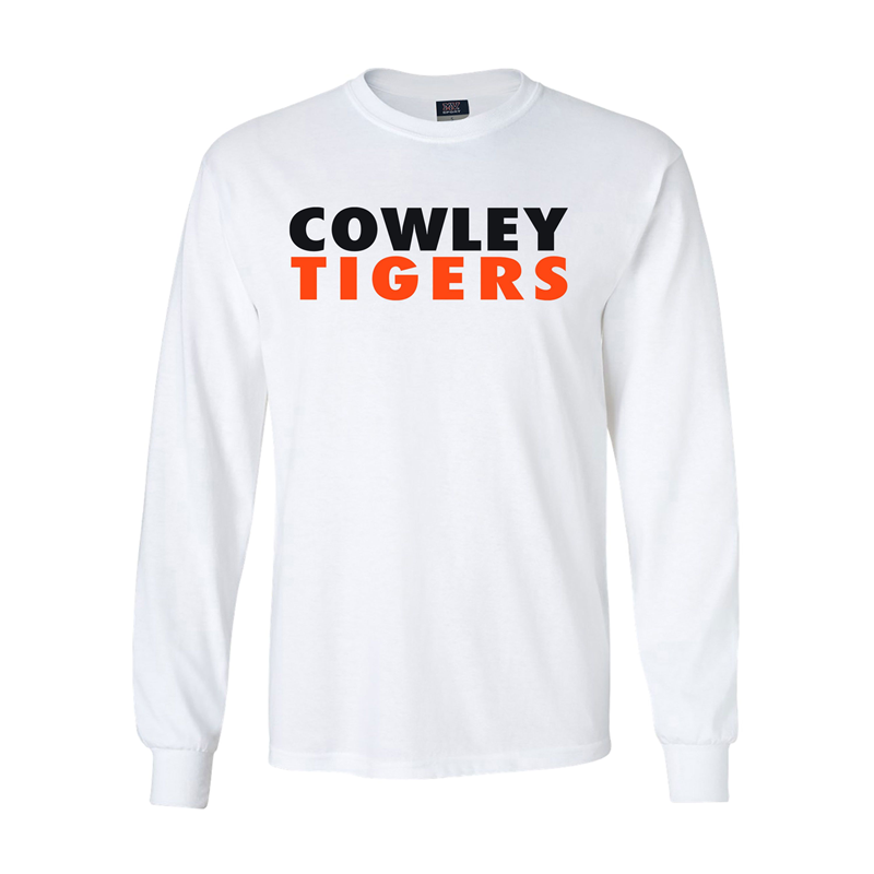 LONG SLEEVE TIGER T-SHIRT WHITE | Bodega