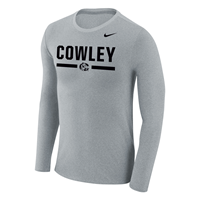 Nike Long Sleeved Tshirt Marled Cowley C Wolf
