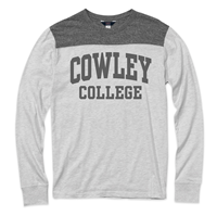 MV Sport Wyatt Cowley College Long Sleeve Ash T-Shirt