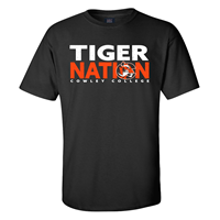 MV Sport Classic Fit Tiger Nation Cowley College T-shirt