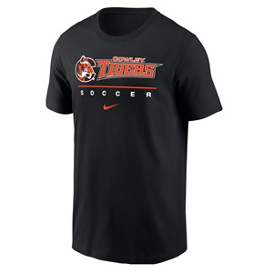 Nike Black Tiger Logo Cowley Tigers Soccer T-shirt