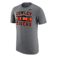 Nike Tri-blend Cowley 19C22 Tigers Grey T-shirt