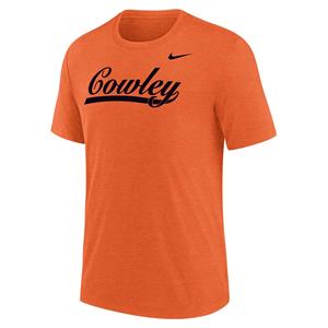 Nike Tri-blend Cowley in Script T-shirt