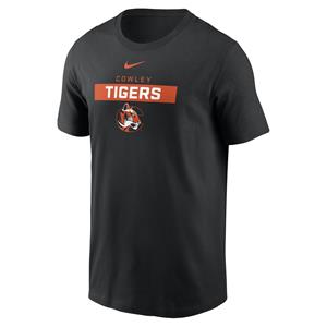 Nike Dri-fit Cowley Tigers in Box w/ Tiger Logo Black T-shirt