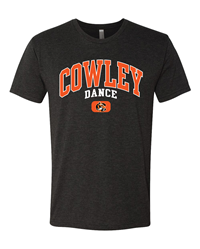 TRT Black Cowley Dance w/ Tiger Logo T-shirt
