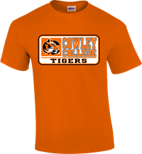 TRT Cowley College Tigers Youth Orange T-shirt