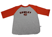 Tshirt Youth Raglan Cowley"C"