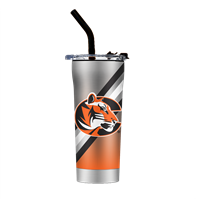 GameTime Sidekicks Tiger Logo 20oz Straw Tumbler