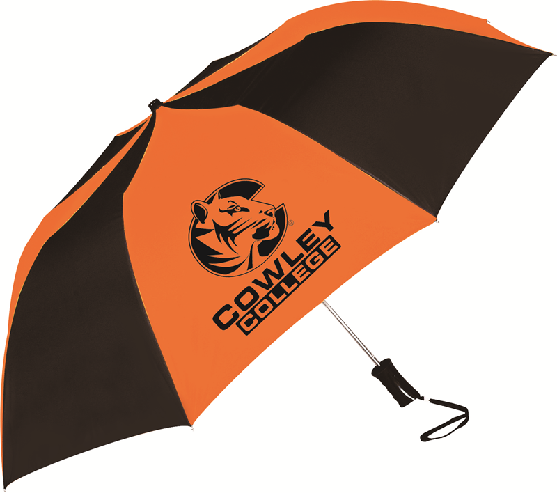 Storm Duds Orange & Black 48" Sport Cowley Umbrella (SKU 1008196938)
