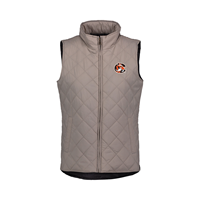 MV Sport Ladies Tiger Logo Diamond Quilt Vest