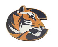 WOOD WALL SIGN, COMES WITH WIRE HANGER, APPROXIMATELY 11" WIDTH x 10.5 HEIGHT