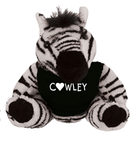 Spirit Products 6" Cowley with Heart T-shirt Zebra